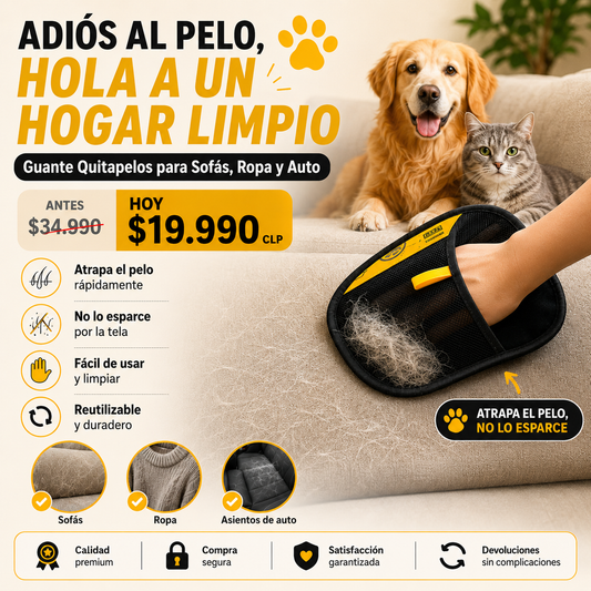 Guante NuvoraPet Quitapelos